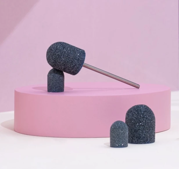 Aba Group Kapturki ścierne do pedicure 13mm gradacja - 80 10szt