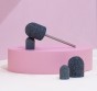 Aba Group Kapturki ścierne do pedicure 13mm gradacja - 80 10szt