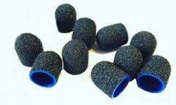 Aba Group Kapturki ścierne do pedicure 13mm gradacja - 80 10szt