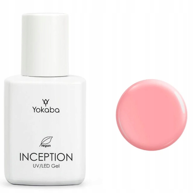 Yokaba Inception UV/LED 14 Żel budujący do paznokci EVENING PINK 30ml