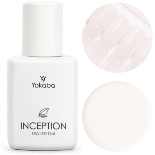 Yokaba INCEPTION 09 Żel budujący do paznokci w butelce FRENCH KISS 30ml