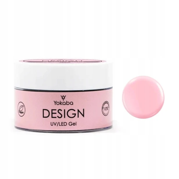 Yokaba DESIGN UV/LED GEL Żel budujący do paznokci 10 BLUSH FANTASY 50ml