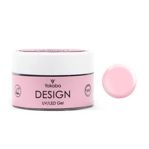 Yokaba DESIGN UV/LED Żel budujący do paznokci różowy 04 MASK PINK 50ml