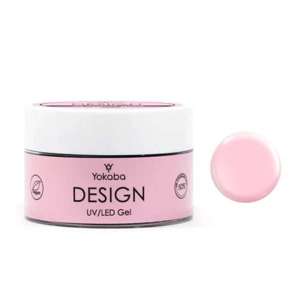 Yokaba DESIGN UV/LED Żel budujący do paznokci różowy 04 MASK PINK 50ml