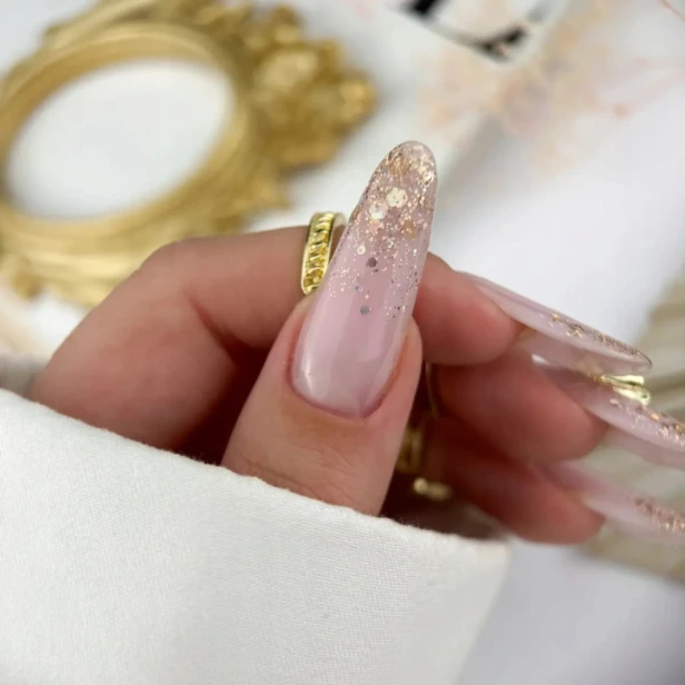Yoshi Żel do zdobień Princess Gel UV LED No2 GOLD 5g