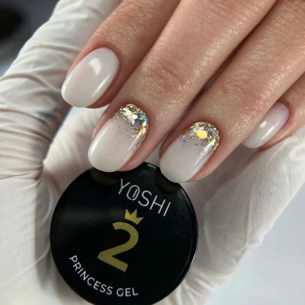 Yoshi Żel do zdobień Princess Gel UV LED No2 GOLD 5g