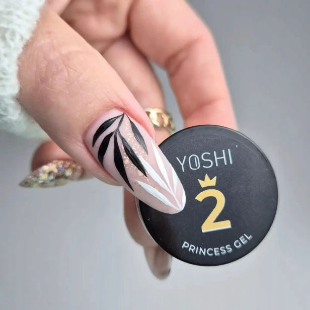Yoshi Żel do zdobień Princess Gel UV LED No2 GOLD 5g
