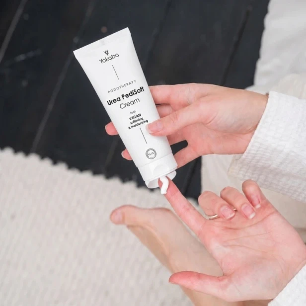 Yokaba Podo Urea PediSoft Cream Foot Vegan Softenning & Moisturizing 75ml