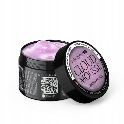 Excellent PRO Żel budujący do paznokci Cloud Mousse LAVENDER GLAZE 15g