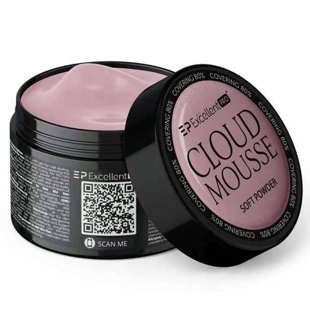 Excellent Pro Żel Budujący Do Paznokci Cloud Mousse SOFT POWER 50g