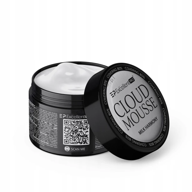 Excellent PRO Żel budujący paznokci mleczny Cloud Mousse MILK HARMONY 50g