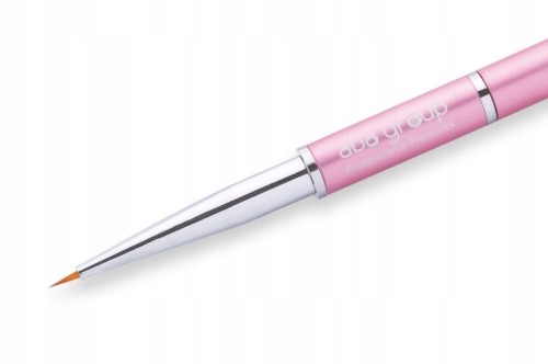 Aba Group Pędzelek do zdobień paznokci różowy Rose Liner 5mm