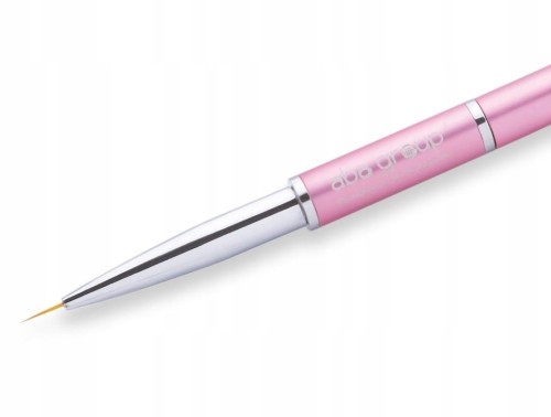 Aba Group Pędzelek do Zdobień Manicure Cienki Liner do Paznokci Różowy 7mm