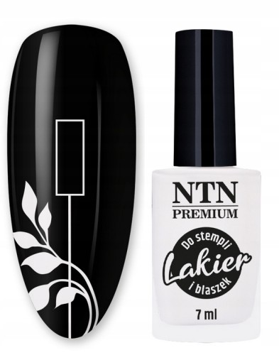 NTN Premium Lakier do stempli i blaszek nr 58 biały 7ml