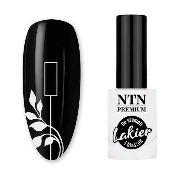 NTN Premium Lakier do stempli i blaszek nr 58 biały 7ml