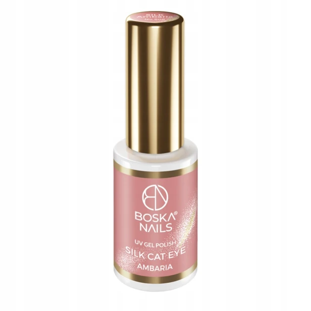 Boska Nails Lakier hybrydowy do paznokci Cat Eye SILK AMBARIA 506 6ml