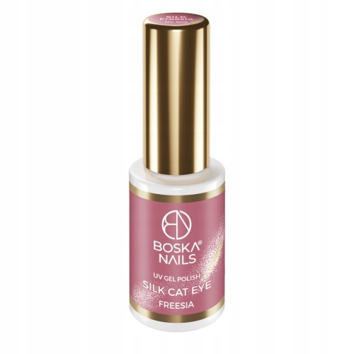 Boska Nails Lakier hybrydowy do paznokci Cat Eye SILK FREESIA nr 505 6ml