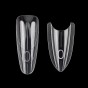 Molly Nails Podwójne Dual Formy Kanapkowe OWAL SANDWICH W557 240szt
