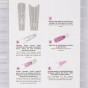 Molly Nails Podwójne Dual Formy Kanapkowe OWAL SANDWICH W557 240szt
