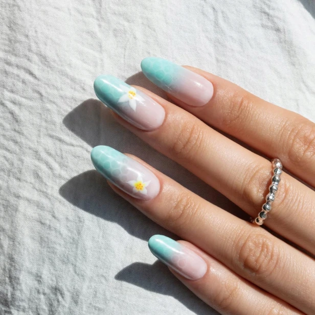 Molly Nails Żel do zdobień paznokci bezbarwny AUQA GEL BLOOMING GEL 10ml
