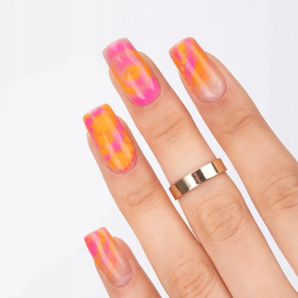 Molly Nails Żel do zdobień paznokci bezbarwny AUQA GEL BLOOMING GEL 10ml