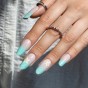 Molly Nails Żel do zdobień paznokci bezbarwny AUQA GEL BLOOMING GEL 10ml