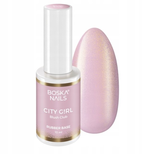 Boska Nails baza budująca Base City Girl BLUSH CLUB Rubber Base 10ml