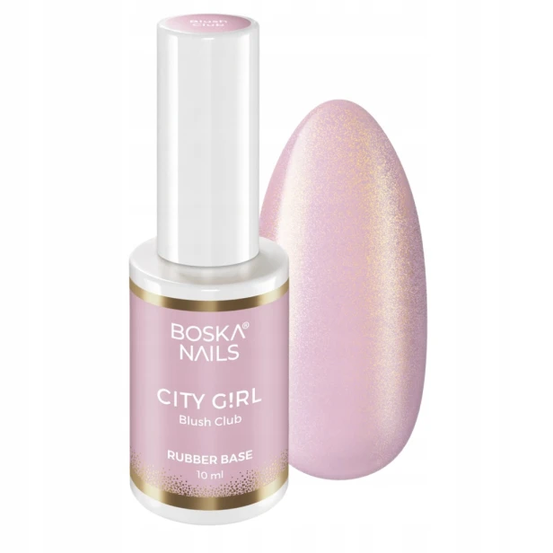 Boska Nails baza budująca Base City Girl BLUSH CLUB Rubber Base 10ml