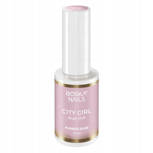 Boska Nails baza budująca Base City Girl BLUSH CLUB Rubber Base 10ml