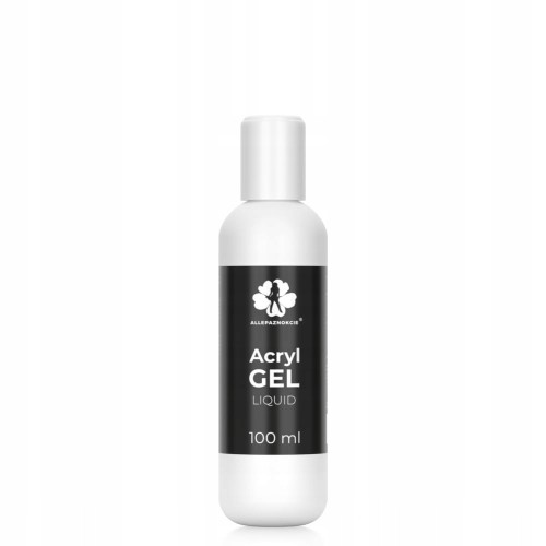 Allepaznokcie Liquid Acryl Gel płyn do formowania akrylożelu 100ml