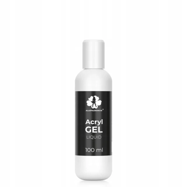 Allepaznokcie Liquid Acryl Gel płyn do formowania akrylożelu 100ml