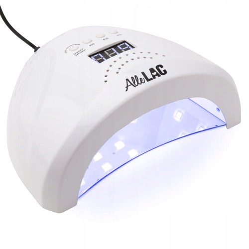 AlleLac Lampa UV do paznokci 1S LED+UV biały z sensorem ruchu 48W
