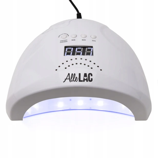 AlleLac Lampa UV do paznokci 1S LED+UV biały z sensorem ruchu 48W