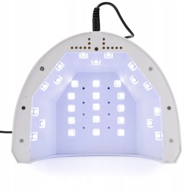AlleLac Lampa UV do paznokci 1S LED+UV biały z sensorem ruchu 48W