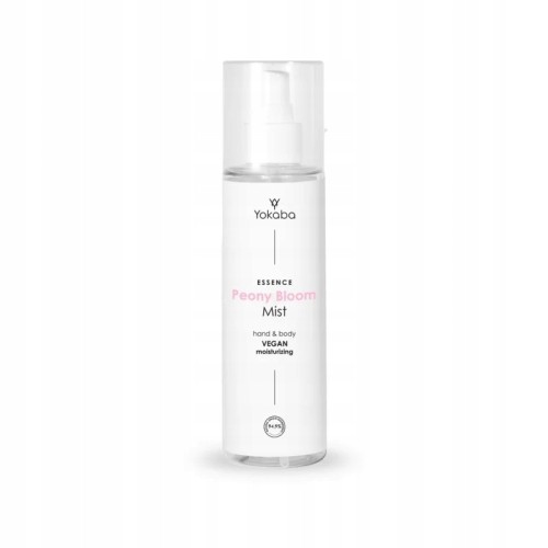 Yokaba Mgiełka do ciała i włosów VEGAN PEONY BLOOMY MIST 200ml