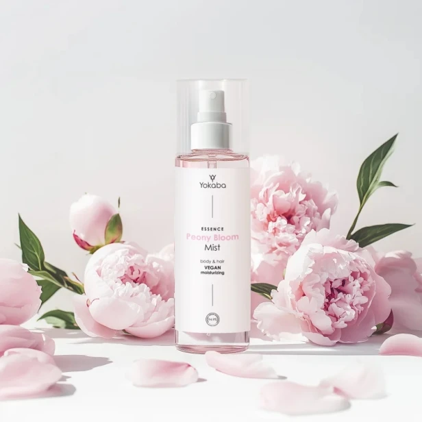 Yokaba Mgiełka do ciała i włosów VEGAN PEONY BLOOMY MIST 200ml