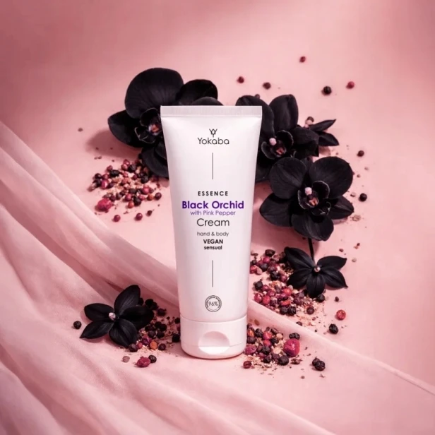 Yokaba Nawilżająco-odżywczy krem do rąk i ciała Vegan BLACK ORCHID 75ml