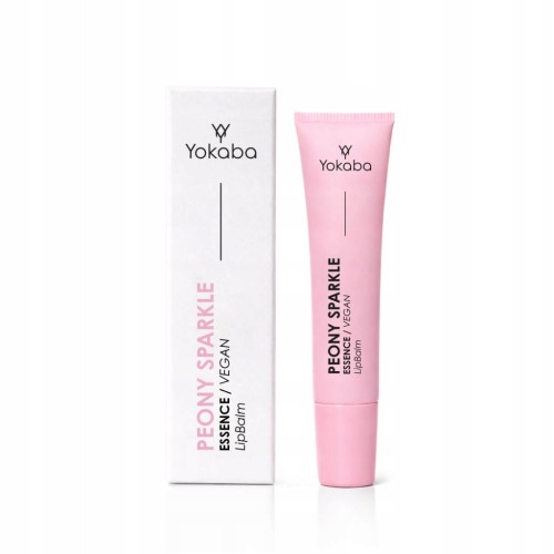 Yokaba Lip Balm Balsam do ust o zapachu piwonii PEONY SPARKLE 15ml