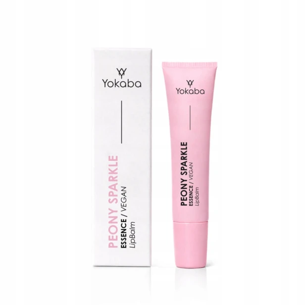Yokaba Lip Balm Balsam do ust o zapachu piwonii PEONY SPARKLE 15ml