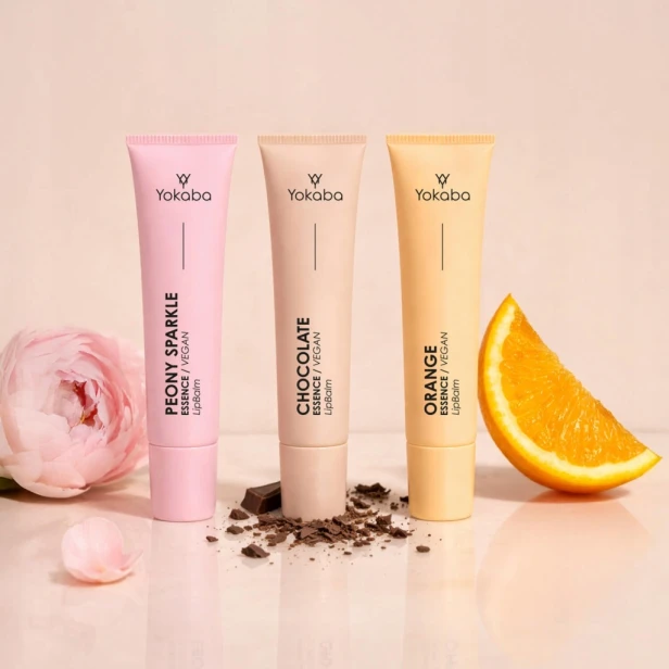 Yokaba Lip Balm Balsam do ust o zapachu piwonii PEONY SPARKLE 15ml