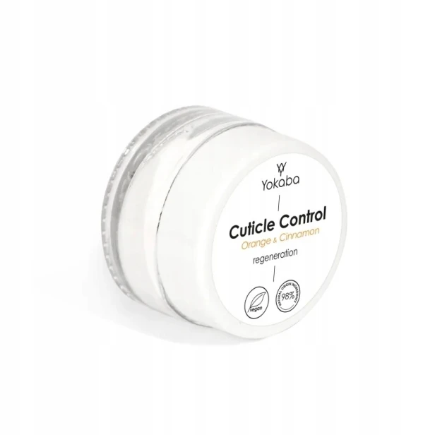 Yokaba Regeneracyjne masełko skórek Pomarańczowe Cuticle control Orange 15g