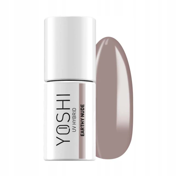 Yoshi Lakier Hybrydowy do paznokci Free Spirit 135 EARTHLY NUDE 6ml