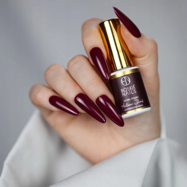 Boska Nails Lakier hybrydowy do paznokci Autumn Drink 581 MYSTERIOUS MAN 6m