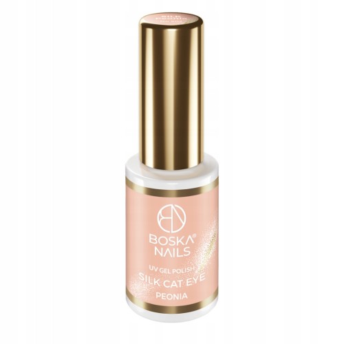 Boska Nails Lakier hybrydowy do paznokci Cat Eye Silk 503 SILK PEONIA 6ml