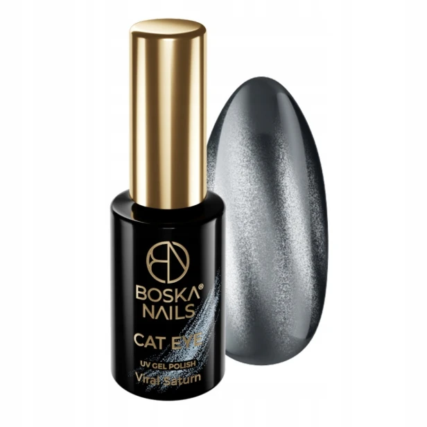 Boska Nails Magnetyczny Lakier Hybrydowy Cat Eye 499 VIRAL SATURN 6ml