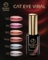 Boska Nails Magnetyczny Lakier Hybrydowy Cat Eye 499 VIRAL SATURN 6ml