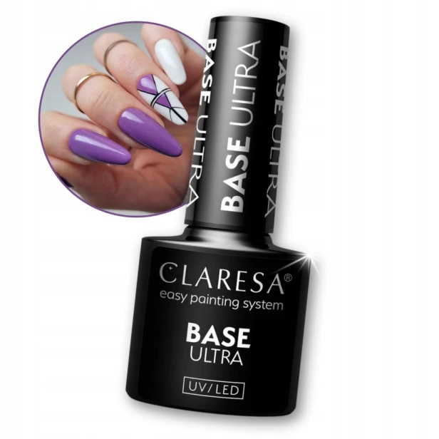 Claresa Baza hybrydowa do paznokci UV/LED Clear ULTRA BASE 5g