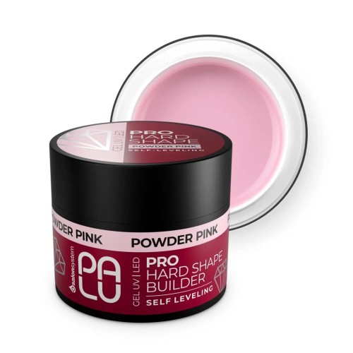 Palu Żel Budujący do paznokci Twardy Pro Hard Shape POWDER PINK 45g