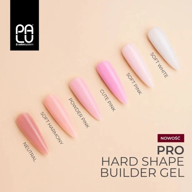 Palu Żel Budujący do paznokci Twardy Pro Hard Shape SOFT HARMONY 45g