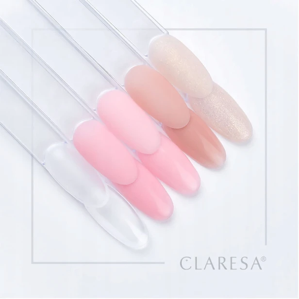 Claresa Żel Budujący Soft&Easy Builder Gel mleczno-różowy MILKY PINK 45g